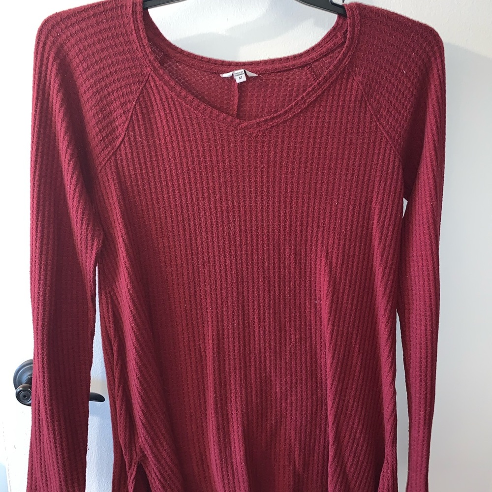 Red Sonoma top